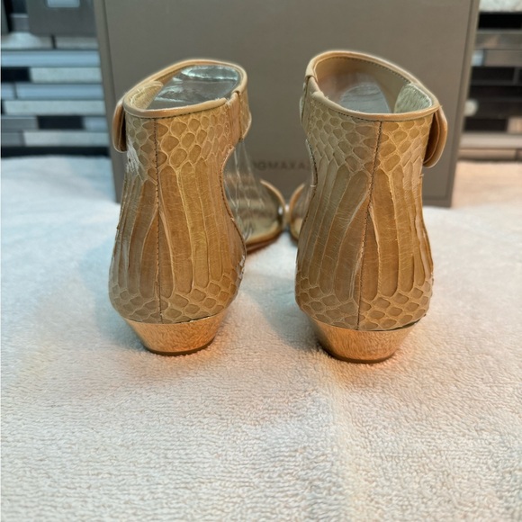 BCBG ankle strap low wedge sandal - Picture 3 of 6